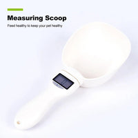 HKM-0707901 Digital Pet Food Scale with LCD Display - Precision Measuring Spoon for Accurate Dog and Cat Feeding