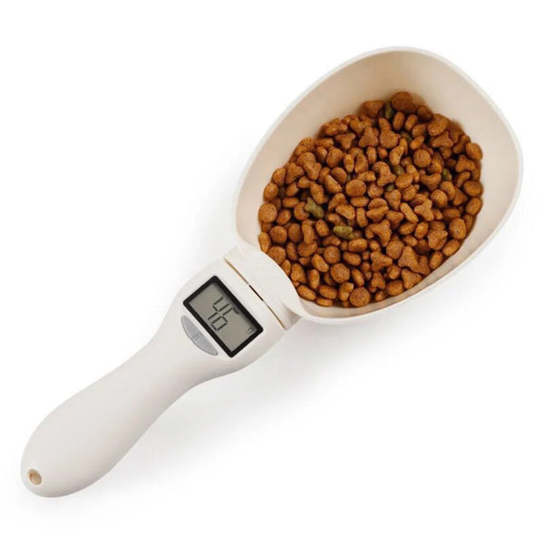 HKM-0707901 Digital Pet Food Scale with LCD Display - Precision Measuring Spoon for Accurate Dog and Cat Feeding