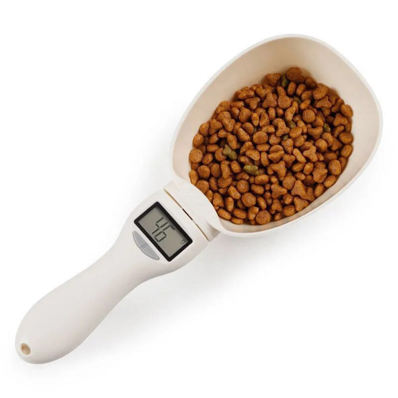 HKM-0707901 Digital Pet Food Scale with LCD Display - Precision Measuring Spoon for Accurate Dog and Cat Feeding