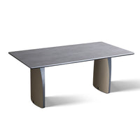 HKM-070803 Modern Nordic Extending Dining Table with Golden Stainless Steel Frame and Tempered Glass Top