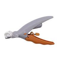 HKM-0708413 LED Light Pet Nail Clippers with Magnifying Glass and Wavy Handle