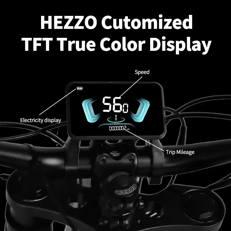 HKM-070867 60V 3000W Electric Dirt Bike with 46MPH Top Speed, 30Ah Battery, 20-Inch Off-Road Tires, Dual Hydraulic Suspension