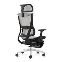 HKM-070867 Ergonomic Mesh Swivel Chair with Footrest for Home Office and Gaming