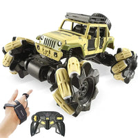 HKM-070931 1/18 Scale Electric Gesture-Controlled Off-Road Drift Car - Ready-to-Go RC Vehicle for All Ages