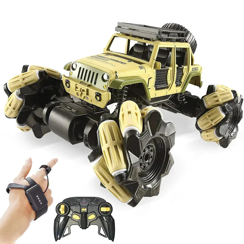 HKM-070931 1/18 Scale Electric Gesture-Controlled Off-Road Drift Car - Ready-to-Go RC Vehicle for All Ages
