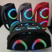 HKM-070931 Portable 100W Outdoor Bluetooth Speaker with 3D Stereo Surround Sound and Subwoofer for Mobile Devices