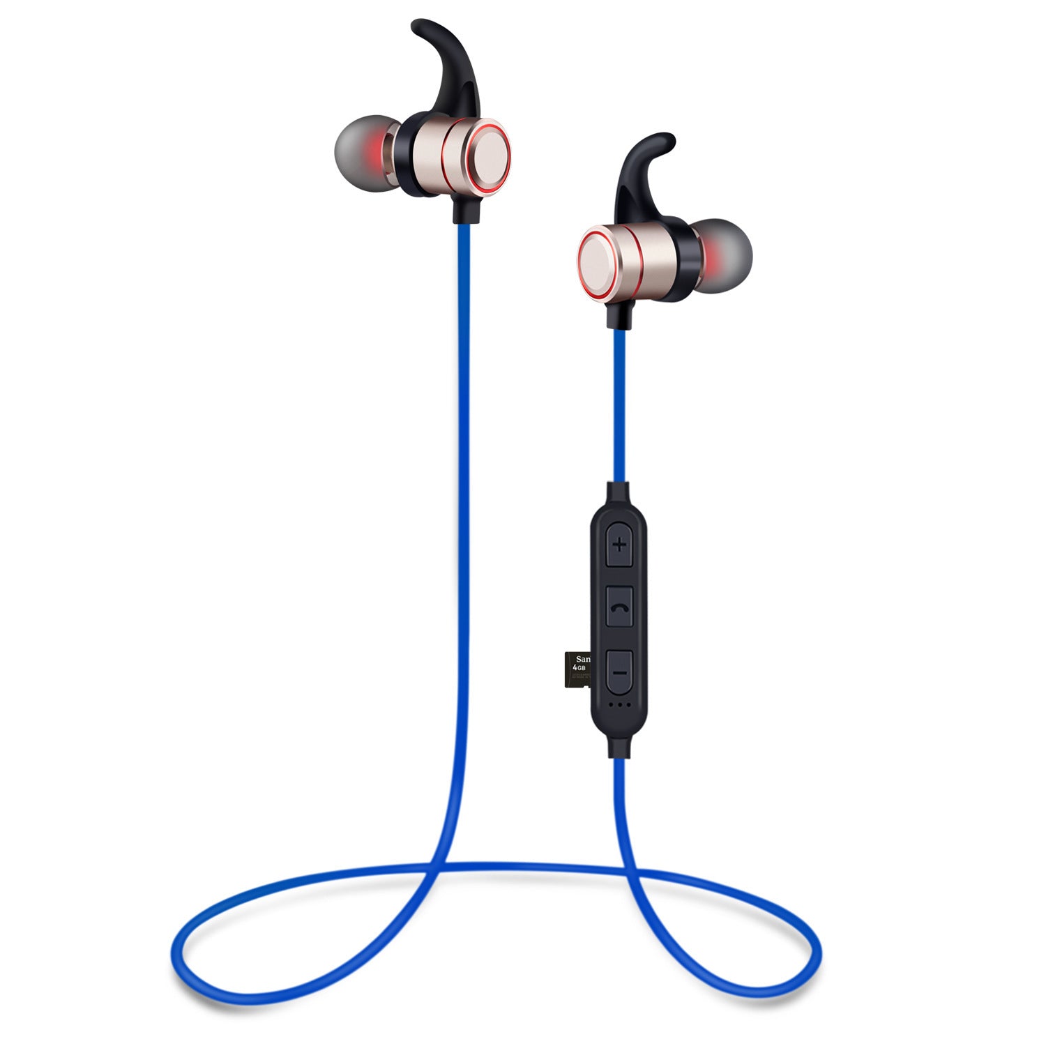 HKM-071123 Wireless Bluetooth Headset with Magnetic Design for Running and Music Playback