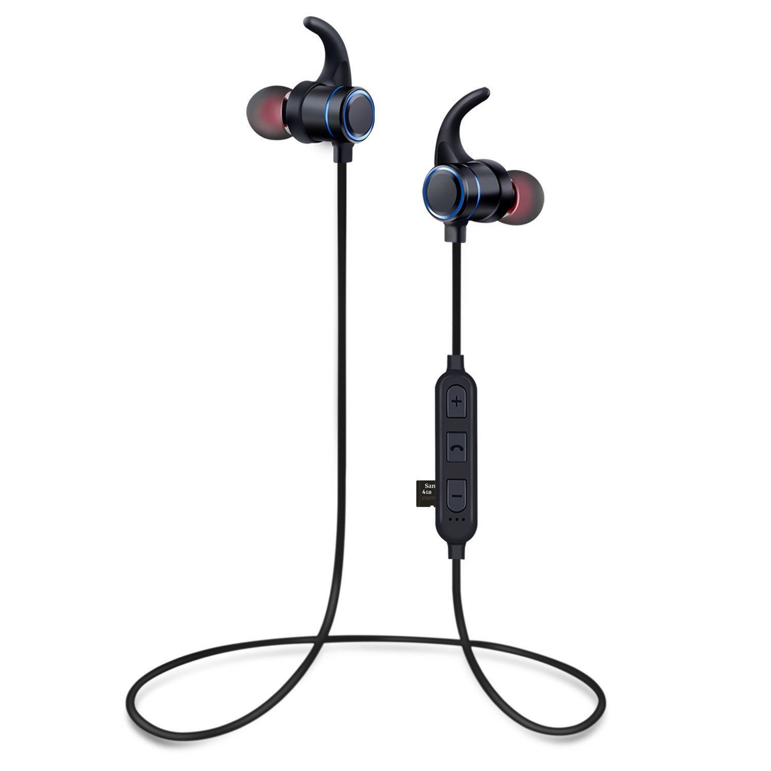 HKM-071123 Wireless Bluetooth Headset with Magnetic Design for Running and Music Playback