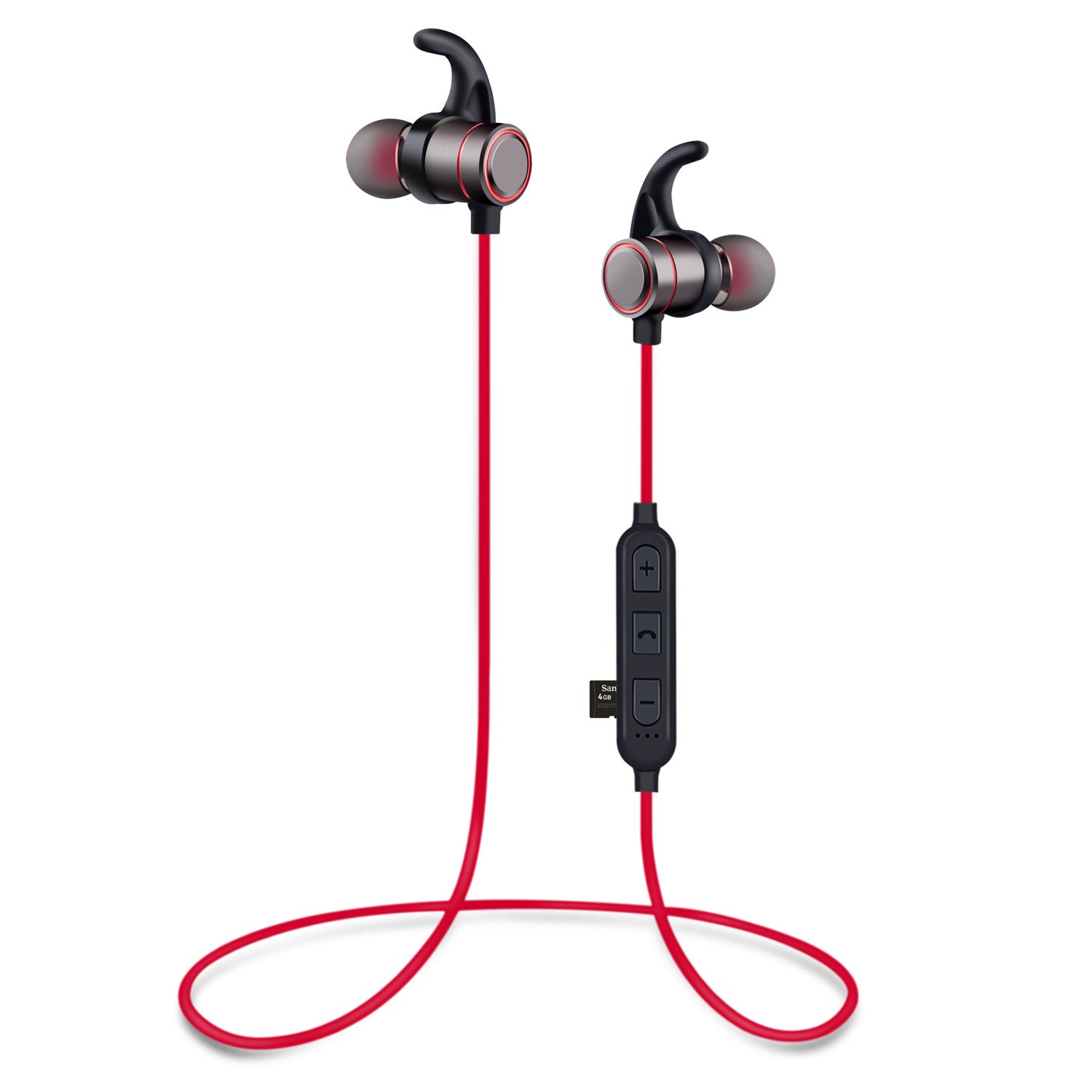 HKM-071123 Wireless Bluetooth Headset with Magnetic Design for Running and Music Playback