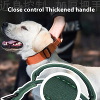 HKM-0712381 Nylon Tactical Pet Collar with Release Buckle for Outdoor Use - Variety of Colors Available