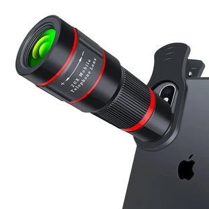 HKM-071315 20x Cell Phone Telescope with Universal Clip and Single Eye Mask for Distant Observation