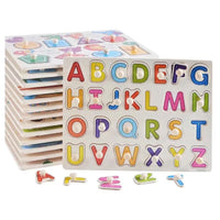 HKM-071379 Colorful Educational Wooden Jigsaw 3D Puzzle for Children, 30x23 cm, Suitable for Ages 3+