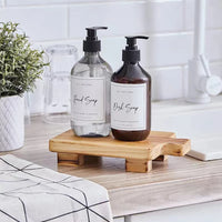 HKM-071507 Plain Wooden Soap Dish for Bathroom and Toilet Use