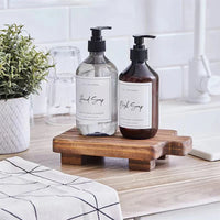 HKM-071507 Plain Wooden Soap Dish for Bathroom and Toilet Use
