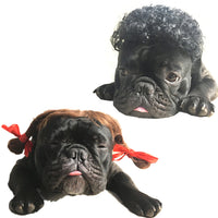 HKM-0715197 Adjustable Elastic Pet Wig for Dogs and Cats - Versatile Styling Options