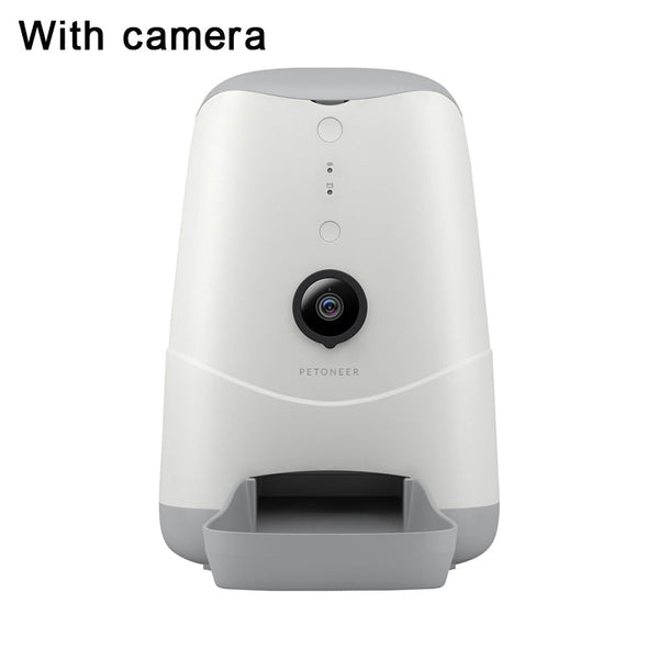 HKM-0716349 Smart Pet Feeder with HD Camera, Two-Way Voice, and Cloud Control - 3.7L Capacity