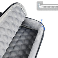 HKM-071635 Durable Shockproof Laptop Bag for 13.3 to 15.6 Inch Computers - Multifunctional Carrying Case