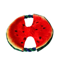 HKM-0717757 Cotton Rope Watermelon Pet Chew Toy for Puppies - Soft and Durable Sounding Design