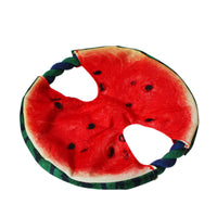 HKM-0717757 Cotton Rope Watermelon Pet Chew Toy for Puppies - Soft and Durable Sounding Design