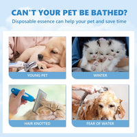 HKM-0718013 Wash-Free Essence for Dogs and Cats - 20ml Bottle with Natural Ingredients