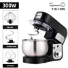 HKM-071827 1000W Electric Stand Food Mixer with 5.5L Stainless Steel Bowl and 6-Speed Settings for Commercial and Household Use
