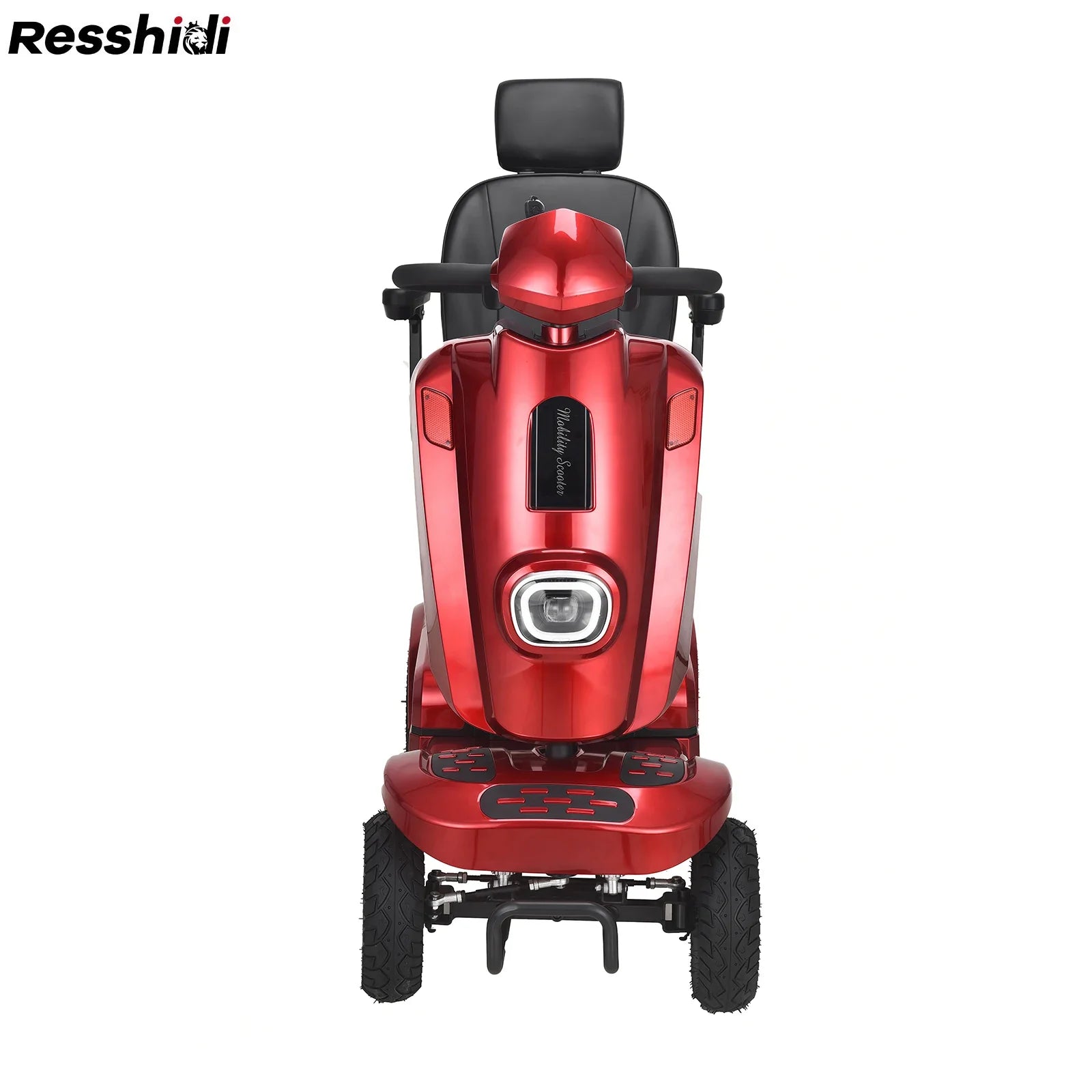 HKM-071955 Foldable 400W Four-Wheel Electric Mobility Scooter with 20km Range and 180kg Load Capacity