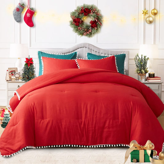 HKM-072083 Bohemian Fluffy Quilt with Tassels - Available in Various Sizes
