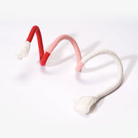 HKM-0720957 Self-Relieving Catnip Rope Toy - Cotton Thread with Vibrant Colors