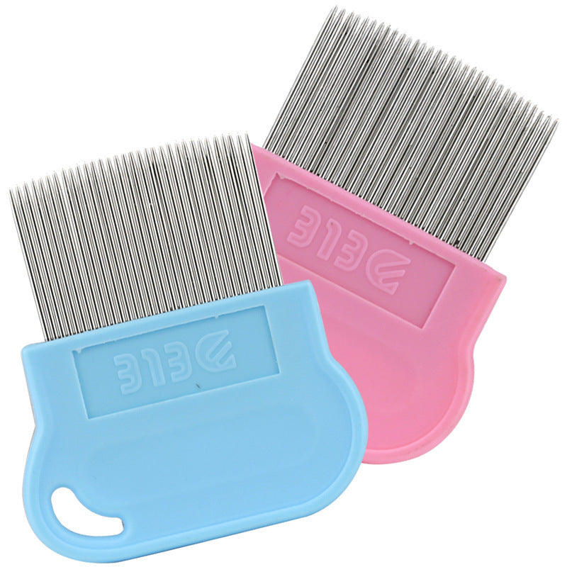 HKM-0721725 Teddy Bear Face Dog Comb for Easy Knot Removal and Fluffy Grooming