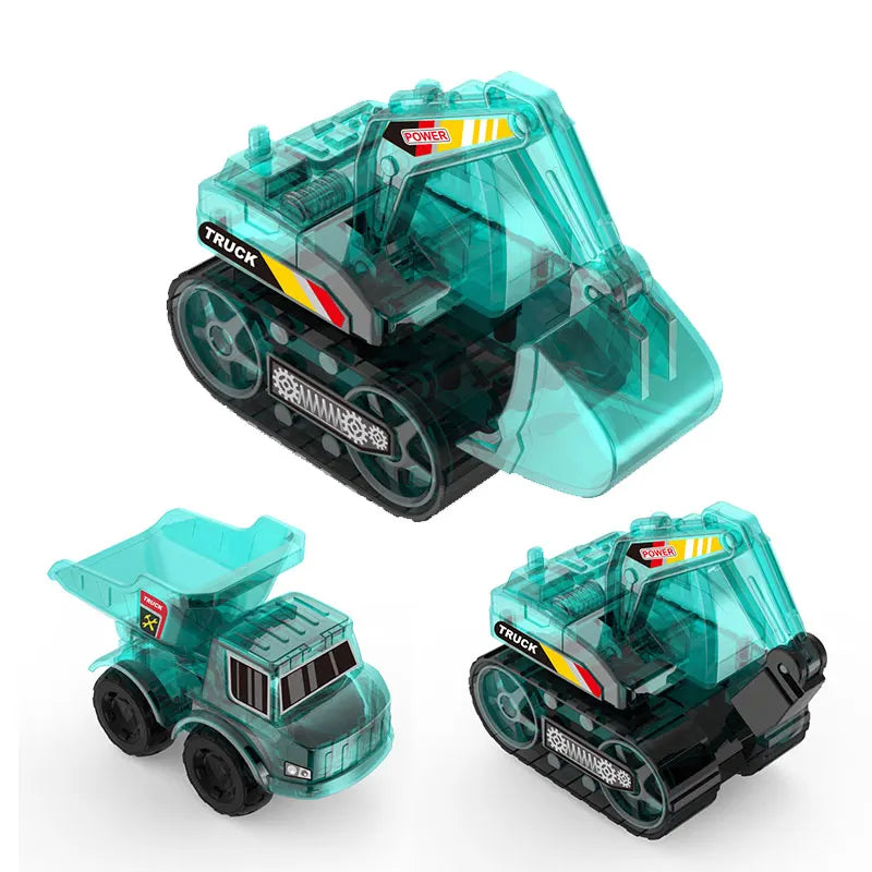 HKM-072339 DIY Solar Engineering Vehicle Assembly Kit for Kids Ages 8 and Up