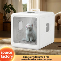 HKM-072339 Eco-Friendly 70L Pet Hair Drying Cabinet for Cats and Small Animals - Low Noise, Multiple Time Settings