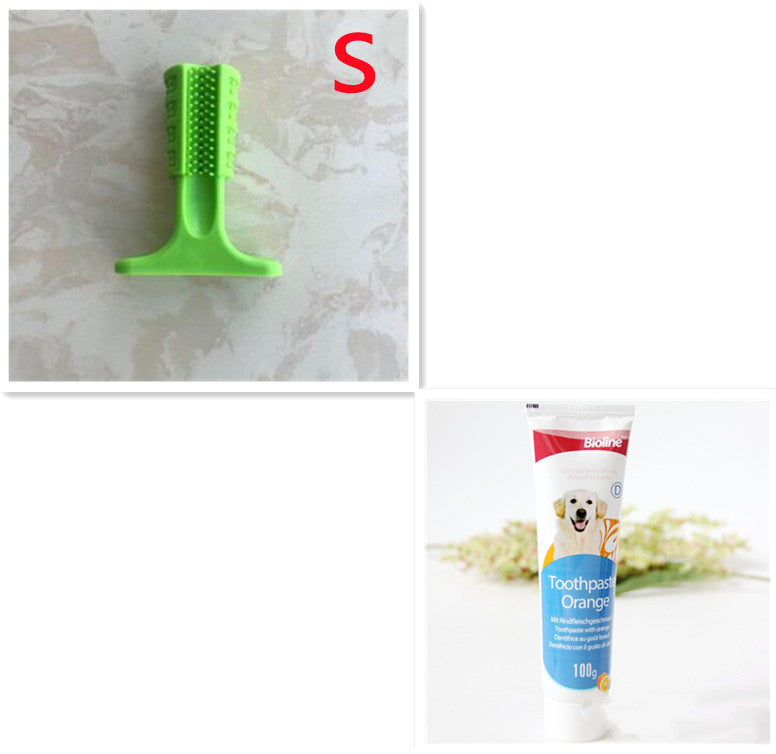 HKM-0723773 Natural Dog Toothpaste - Beef, Mint & Orange Flavors for Dental Care and Fresh Breath