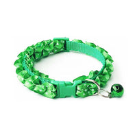 HKM-0723901 Lace Pet Collar Necklace for Cats and Dogs with Bell - Mohair Material, Multiple Color Options