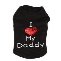 HKM-0724285 Dog Mom and Dad Casual Pet Vest in Various Colors and Sizes