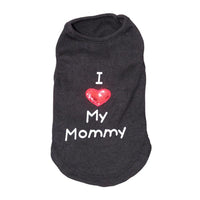 HKM-0724285 Dog Mom and Dad Casual Pet Vest in Various Colors and Sizes