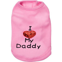HKM-0724285 Dog Mom and Dad Casual Pet Vest in Various Colors and Sizes