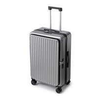 HKM-072467 Lightweight Soft-Shell Travel Luggage Set - Ideal for Easy Carry-On Navigation