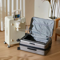 HKM-072467 Lightweight Soft-Shell Travel Luggage Set - Ideal for Easy Carry-On Navigation