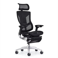 HKM-072531 Ergonomic Adjustable High Back Mesh Office Chair with 4D Armrests and Footrest