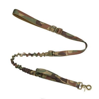 HKM-0725693 Adjustable Elastic Traction Rope for Dogs - Multiple Color Options Available, Two Lengths