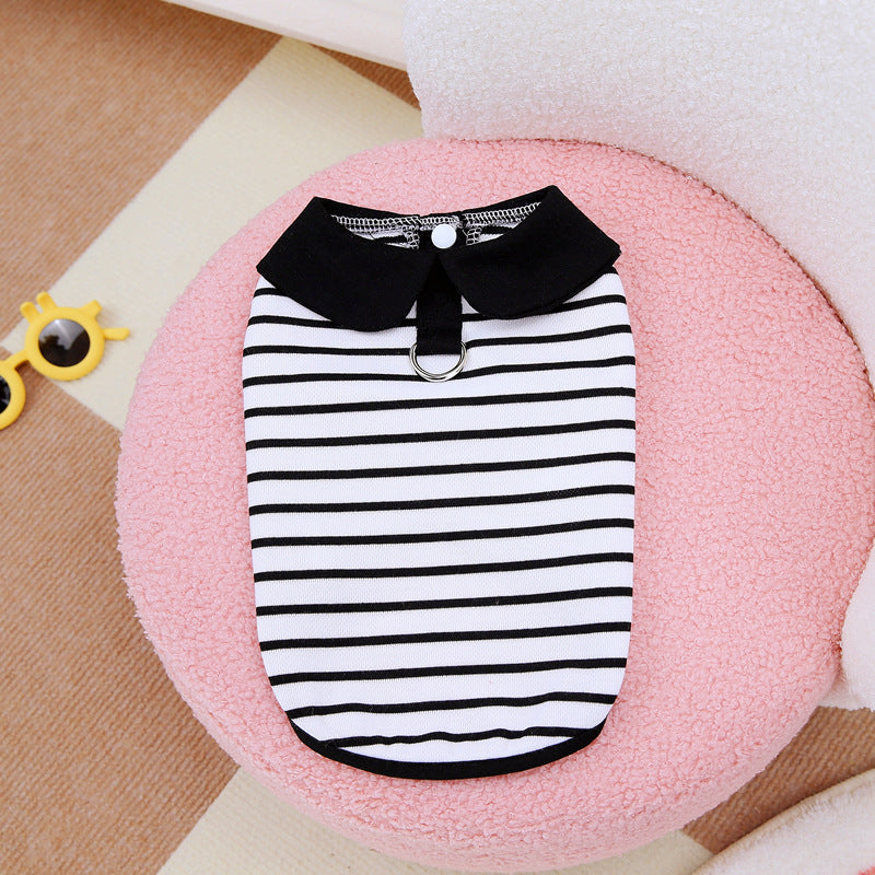 HKM-0726461 Casual Pet T-shirt and Skirt Set for Dogs - Various Sizes Available