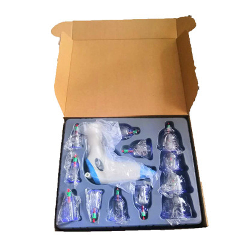 HKM-072659 Rechargeable Electric Vacuum Cupping Device for Relief from Cold and Dampness