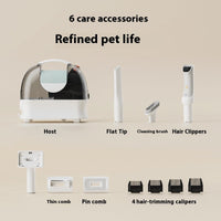 HKM-0727485 Multifunctional Vacuum Cleaner with Pet Hair Conditioner and Grooming Attachments