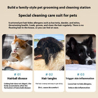HKM-0727485 Multifunctional Vacuum Cleaner with Pet Hair Conditioner and Grooming Attachments