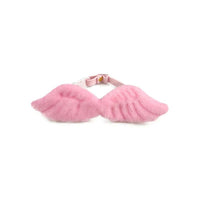 HKM-0727741 Angel Wing Pet Collar with Butterfly Tie for Cats and Small Dogs, Adjustable Neck Sizes S, M, L
