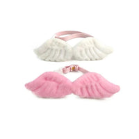 HKM-0727741 Angel Wing Pet Collar with Butterfly Tie for Cats and Small Dogs, Adjustable Neck Sizes S, M, L