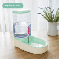 HKM-0727869 Automatic Pet Water Fountain and Feeder with 3.8L Capacity for Cats and Dogs - Available in Multiple Colors