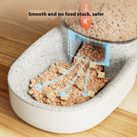HKM-0727869 Automatic Pet Water Fountain and Feeder with 3.8L Capacity for Cats and Dogs - Available in Multiple Colors