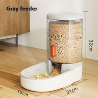 HKM-0727869 Automatic Pet Water Fountain and Feeder with 3.8L Capacity for Cats and Dogs - Available in Multiple Colors