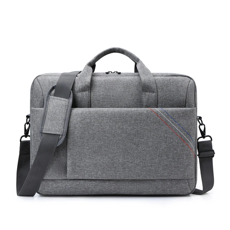 HKM-072787 Waterproof Multifunctional Laptop Bag for Business Travel, Oxford Fabric Crossbody Sleeve Case
